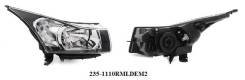 Фара. Chevrolet Cruze, J300, J305 Двигатели: F18D4, F16D3, Z18XER
