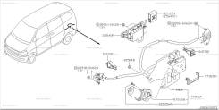 Мотор стеклоподъемника. Nissan Serena, TNC24, TC24, RC24 Двигатели: QR25DE, QR20DE