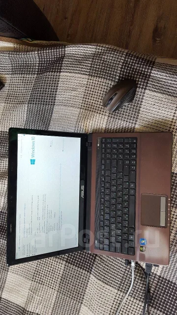 Asus K53SM. 15.6", 2,5����, ��� 4 ��, ���� 500���, WiFi: 1, ����������� �� 4��. ����