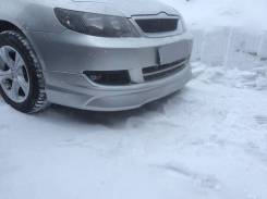 Накладка на бампер. Toyota Corolla Fielder