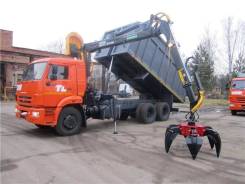 Майкопский машиностроительный завод Майман-110S. КМУ Ломовоз КамАЗ-65115-773094-42(Евро 4), кузов 30 куб., Майман-110S, 12 000 куб. см., 19 000 кг., 6...