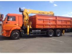 КамАЗ 65115. КМУ Самосвал КамАЗ-65115-773094-42+КМУ Soosan SCS736L2 Top, кузов 20м3, 11 760 куб. см., 12 600 кг.