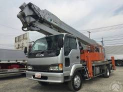 Isuzu NRR. Isuzu Forward Juston автовышка коленчатая Tadano AT255, 8 200 куб. см., 27 м. Под заказ