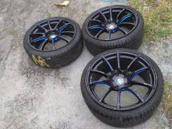 Комплект 3-х колес на BMW WEDS SA-55M на новом лете Pirelli 255/30 R19. 9.5/8.5x19" 5x120.00 ET35/35