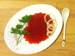 Икра красная.