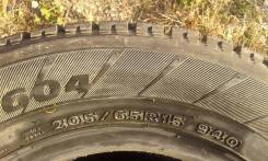 Bridgestone B249. Зимние, без шипов, износ: 40%, 3 шт