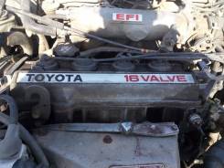 Двигатель в сборе. Toyota: Corona Exiv, Mark II, Caldina, Corona, Chaser, Carina ED, Curren, Vista, Camry, Crown, Carina, Cresta Двигатель 4SFE