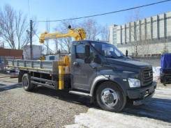 Soosan SCS335. КМУ Газон NEXT (C41R33)++борт сталь 5200*2350*400мм. +доп., 3 000 куб. см., 3 000 кг.
