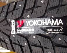 Yokohama Ice Guard IG55. Зимние, шипованные, 2017 год, без износа, 4 шт