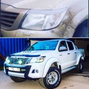 Накладка на фару. Toyota Hilux Pick Up