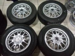 Kosei. 6.5x15, 5x100.00, 5x114.30, ET38
