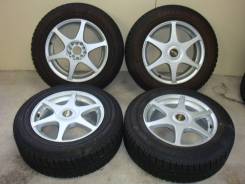 Комплект колёс на жирной зиме 205/65R16 Yokohama Guard iG50. 7.0x16" 5x100.00, 5x114.30 ET48