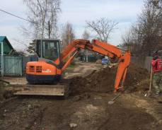 Hitachi EX55. Продам экскаватор, 0,30 куб. м.