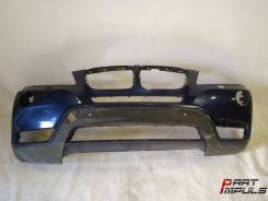 Бампер. BMW X3, F25 Двигатели: N57D30OL, N55B30M0, N52B30, N20B20O0, N57D30TOP, N20B20U0, N47D20