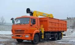 Soosan SCS736LII. КМУ Самосвал КамАЗ-65115-773094-42+КМУ Soosan SCS736L2 Top, кузов 20м3, 11 600 куб. см., 15 000 кг.