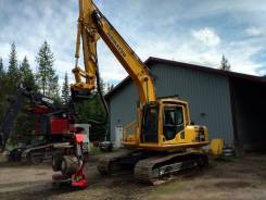Komatsu PC200LC-8. Харвестер 2012
