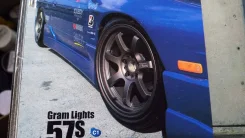 RAYS Gram Lights 57s-Pro. 6.5x15", 4x100, ET43, �� 73���. ����