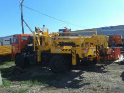 Камаз 43502-45. БКМ Камаз 43502-3036-45 + БКМ Soosan SCA5000 (4000кг на 4,0м. /300кг. н, 11 760 куб. см., 4 000 кг.