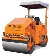 Завод ДМ DM-03-VD. Каток тротуарный
