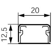 Мини-плинтус DLPlus 20 x 12,5 мм Legrand
