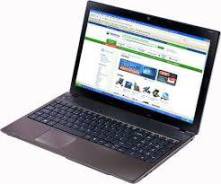 Acer Aspire 5552G. 15.6", 2,1 ГГц, ОЗУ 3072 Мб, диск 320 Гб, WiFi, аккумулятор на 2 ч.