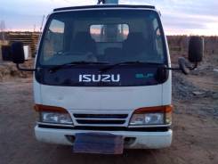 Isuzu Elf. Грузовик с манипулятором, 3 600 куб. см., до 3 т