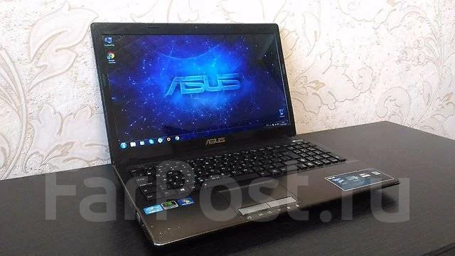 Asus K53. 15.6", 2,8����, ��� 6 ��, ���� 500���, WiFi: 1, Bluetooth: 1 ����
