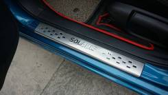 Накладка на порог. Hyundai Solaris, RB Двигатели: G4FC, G4FA