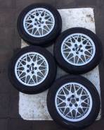 Колёса R15 BBS оригинал с резиной Bridgestone. 6.5x15 5x100.00 ET-44 ЦО 57,1 мм.