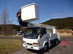 Isuzu Elf. автовышка Aichi SH145, 16 метров от земли, второй двигатель, 4 300 куб. см., 16 м. Под заказ