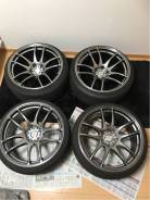 Комплект диповых Work Emotion CR Kiwami 9,5J +25 10,5J +12 на лете. 9.5/10.5x19 5x114.30 ET25/12. Под заказ