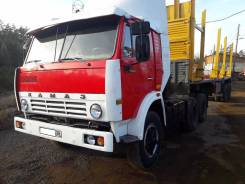 Камаз 5410. Продам тягач КамАЗ-5410 с полуприцепом-сортиментовозом 20 тн, 10 698 куб. см., 8 000 кг.