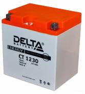 Аккумулятор Delta 30а/ч СТ1230 (YTX30L-BS). 30 А.ч., Обратная (левое), производство Китай