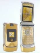 Motorola RAZR V3i. Новый, Желтый, Золотой