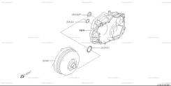 Корпус кпп. Nissan: Wingroad, Prairie, Avenir, Primera, Serena, AD, Liberty Двигатели: QR20DE, QR25DD