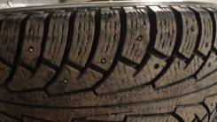 Nokian Hakkapeliitta 5. Зимние, шипованные, износ: 50%, 4 шт