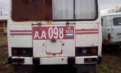 ПАЗ 3205. Автобус на полном ходу, оборудован для временного жилья, и перевозки у, 4 260 куб. см., 10 мест