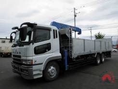 Mitsubishi Fuso Super Great. Mitsubishi Fuso 15тонн борт-кран 4вд со стрелой 4 вылета, простое ТНВД, 21 200 куб. см., 15 000 кг. Под заказ
