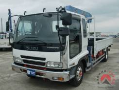 Isuzu Forward. борт-кран 5т, стрела Tadano 3т., 4 вылета, спальник, 7 200 куб. см., 5 000 кг., 4x2. Под заказ