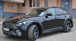 Обвес кузова аэродинамический. Infiniti FX35, S51
