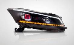 Фара. Honda Accord, CR6, CU2, CR2, CP2, CP1, CR3, CW2, CU1, CR5 Двигатели: LFA, K24Z3, K24W, K24Z2, R20A3, J35Y, K24A, K24W4. Под заказ