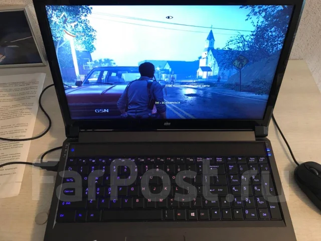 DNS Extreme. 15.6", 2,3����, ��� 8 ��, ���� 500���, WiFi: 1, Bluetooth: 1 ����