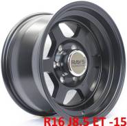 RAYS VOLK RACING TE37X. 8.5x16, 6x139.70, ET-15, ЦО 110,1 мм.