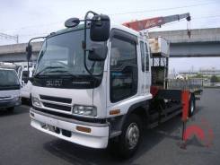 Isuzu Forward. 8т. борт-кран. Колёса R19.5, 8 шпилек, спальник, 7 800 куб. см., 8 000 кг. Под заказ