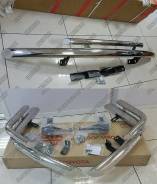 Защита бампера. Toyota Land Cruiser, GRJ200, GRJ76K, GRJ79K, J200, URJ200, URJ202, URJ202W, UZJ200, UZJ200W, VDJ200 Двигатели: 1GRFE, 1URFE, 1VDFTV, 2...