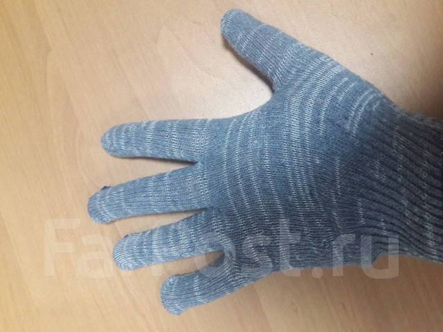 Перчатки ХБ 10 класс 6 нитей 150 текс серые, Оптом и в Розницу, новый ...