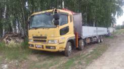 Mitsubishi Fuso Super Great. Продается Манипулятор FUSO Super Great стрела unic 500 turbo, 21 000 куб. см., 15 000 кг., 9 м.
