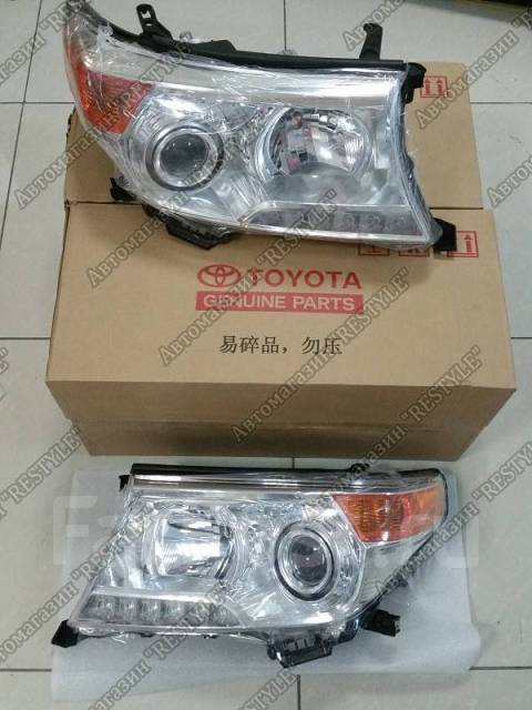 Фары Toyota LAND Cruiser 200 (Ленд крузер ) купить во Владивостоке по ...