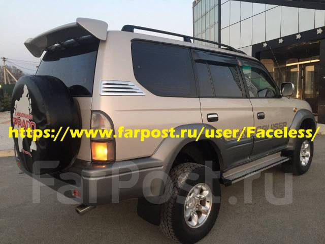 Ветровики дефлекторы окон комплект Toyota Land Cruiser Prado 95 купить ...