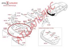 Губа бампера HYUNDAI SANTA FE, CM, 866122B700, 0060000071